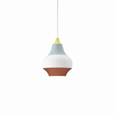 LOUIS POULSEN  - luminaire cirque suspendu, &oslash; 150 mm, jaune