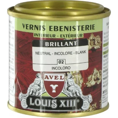 AVEL Louis XIII 340950 Vernis bois brillant 125 ml Incolore