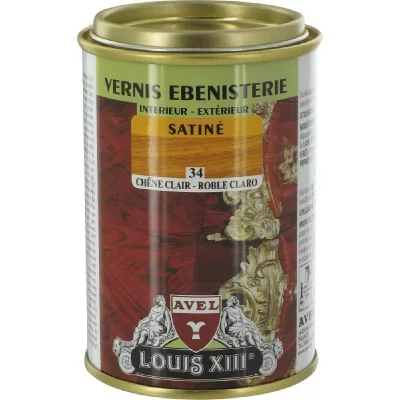 AVEL Louis XIII 341206 Vernis Bois Satin&eacute; Ch&ecirc;ne Clair 250 ml