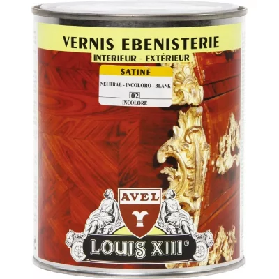 AVEL LOUIS XIII - Vernis bois satin&eacute; - incolore - 1 L