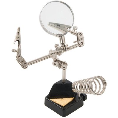 SILVERLINE Loupe avec support pour soudage - 