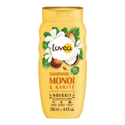 LOVEA  shampoing mono&iuml; & karit&eacute; cheveux secs et abim&eacute;s 250ml