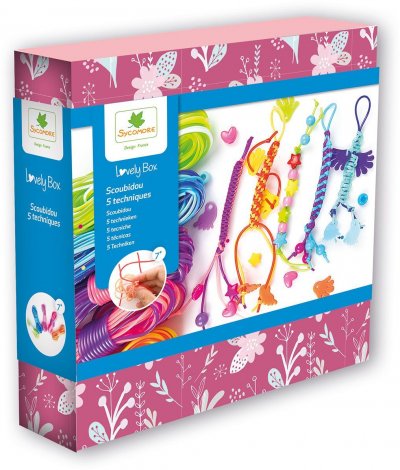 AU SYCOMORE Lovely Box : Scoubidou aille Unique Coloris Unique