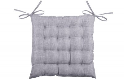 LOVELY CASA  Bea Galette 16 Points Polyester Gris 40 x 40 cm