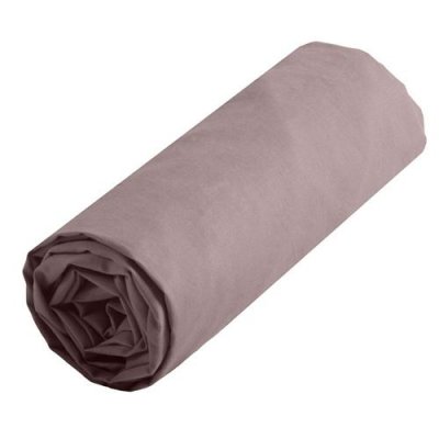 STOF Lovely Casa DH34820003 Alicia Drap Housse Coton Taupe 200 x 160 cm