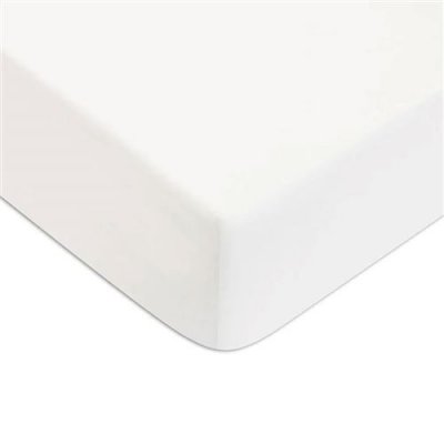 STOF Lovely Casa DH44820001 Alicia Drap Housse Coton Blanc 200 x 180 cm