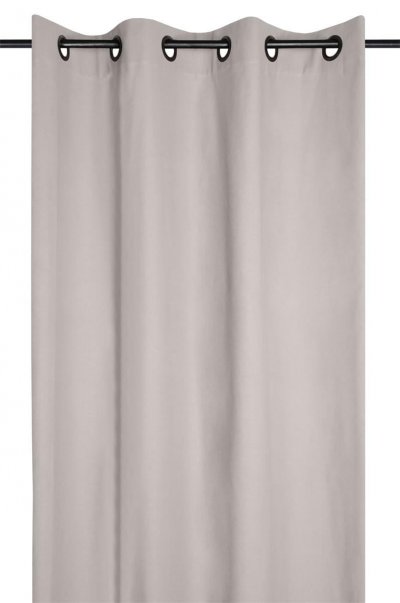 Lovely Casa R61490001 Duo Rideau Occultant Uni Coton Lin 240 x 135 cm