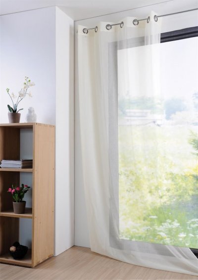 Lovely Casa R61697002VL Monna Voile Polyester Ecru 260 x 135 cm