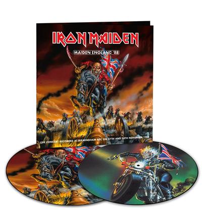 EMI MEDICALES INTERNATIONALES IRON MAIDEN LP de Iron Maiden - Maiden England '88 - pour Unisexe - Image