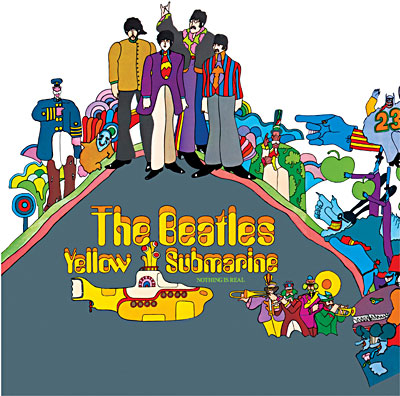 UNIVERSAL M CNT LP de The Beatles - Yellow submarine - pour Unisexe - noir