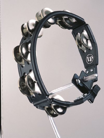 LATIN PERCUSSION LP  LP160 Tambourins Cyclop Montage sur tige Noir
