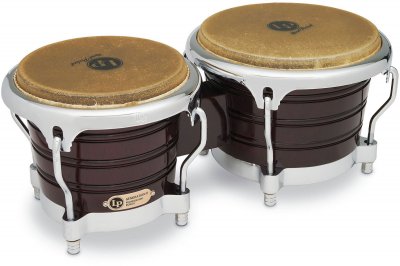 LATIN PERCUSSION LP  LP201AX/2DW - BONGOS GENERATION II - LIE DE VIN