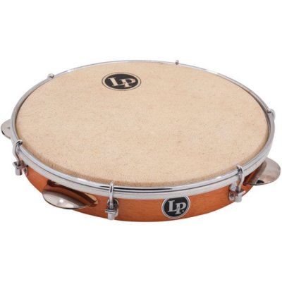 LATIN PERCUSSION LP  LP3010N PANDEIRO BRAZILIAN 10"" PEAU NATURELLE