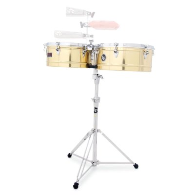 LATIN PERCUSSION LP1415-B - 14"" Et 15"" Timbales Prestige Solid Brass