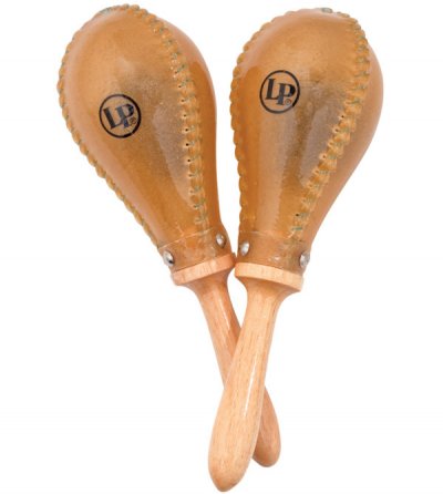 LATIN PERCUSSION LP393-RH - Maracas Salsa Rawhide Peau Animale