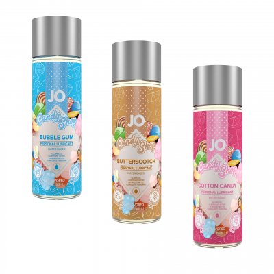 SYSTEM JO Lubrifiant saveur gomme &agrave; m&acirc;cher syst&egrave;me Jo Candy Shop H2O - 60 ml