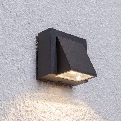 LUCANDE  - led Applique Exterieur 'Marik' en aluminium - graphite