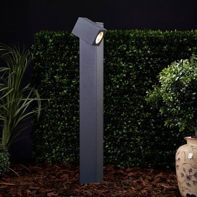LUCANDE  - led Eclairage Exterieur 'Lorik' en aluminium - gris graphite
