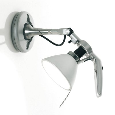 LUCEPLAN  Fortebraccio spot mural &Oslash; 11&nbsp;cm aluminium