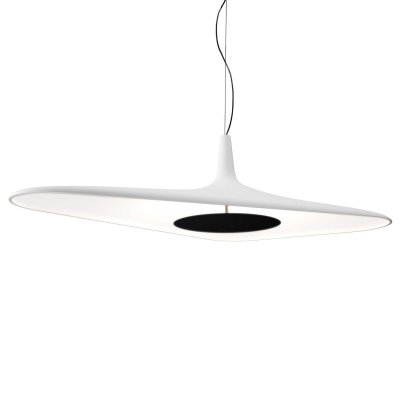 LUCEPLAN  Soleil Noir - suspension LED, blanche