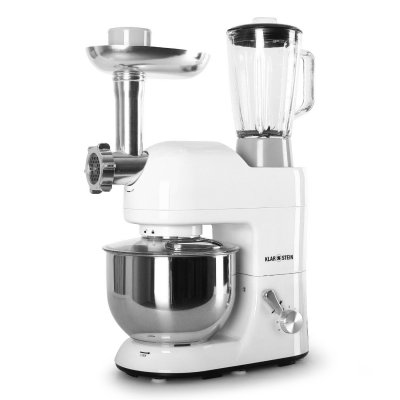 KLARSTEIN Lucia bianca robot de cuisine p&eacute;trin mixeur hachoir - blanc