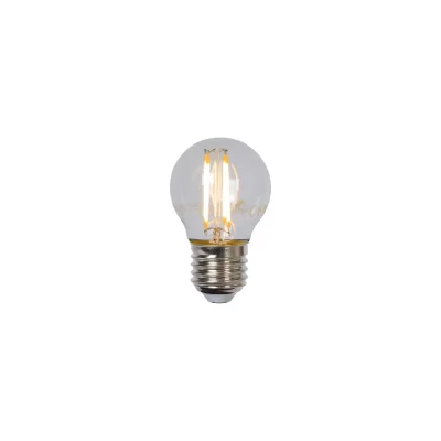 LUCIDE  - Ampoule filament - 1xE27 - Transparent G45