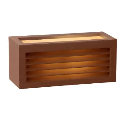 LUCIDE  DIMO - Applique Murale Ext&eacute;rieur - IP54 - Rouille