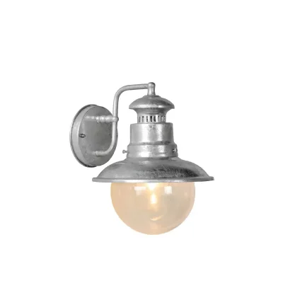 LUCIDE  FIGO - Applique Murale Ext&eacute;rieur - &Oslash; 21,3 cm - IP44 - Zinc 06
