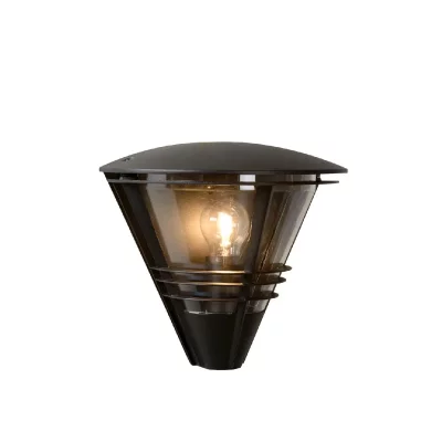 LUCIDE  LIVIA - Applique Murale Ext&eacute;rieur - IP44 - Noir - 11812-01-30