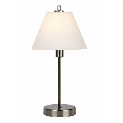 LUCIDE  TOUCH - Lampe De Table - &Oslash; 22 cm - Chrome D&eacute;poli