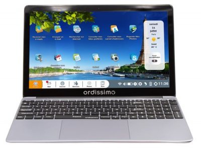 ORDISSIMO Lucie 3 Plus 15,6"" Intel N100 8 Go RAM 256 Go SSD Gris