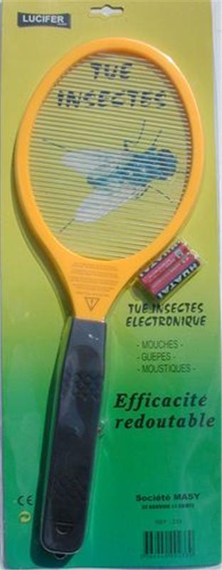 LUCIFER  - raquette &eacute;lectronique tue insectes - 233