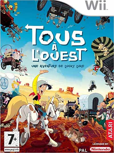 Lucky Luke Tous &agrave; l'Ouest Nintendo Wii