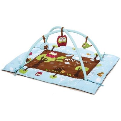 LUDI  Tapis d'&eacute;veil Chouette MULTICOLORE 