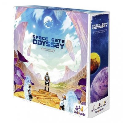 LUDONAUTE - Space Gate Odyssey Jeu de Societe, LUSGO01ML, Multicolore