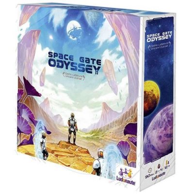 LUDONAUTE - Space Gate Odyssey Jeu de Societe, LUSGO01ML, Multicolore