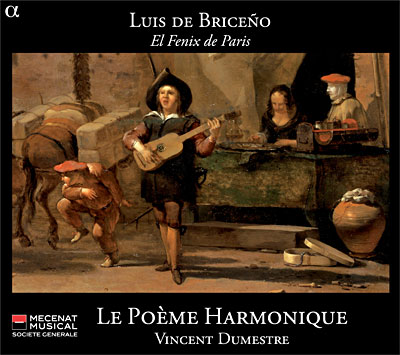 Luis de Brice&ntilde;o : El Fenix de Paris, airs & danses espagnoles