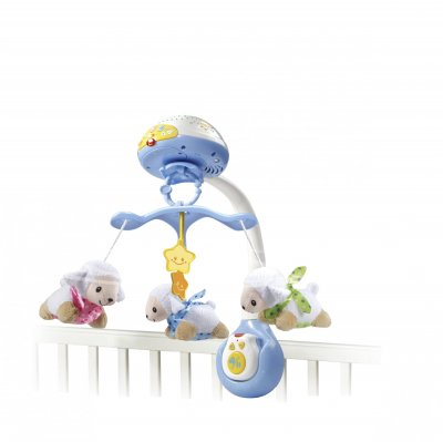 VTECH BABY Lumi Mobile Compte-Moutons - Bleu