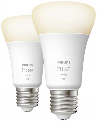 PHILIPS HUE Lumi&egrave;re connect&eacute;e Philips HW 10.5W E27 x2 