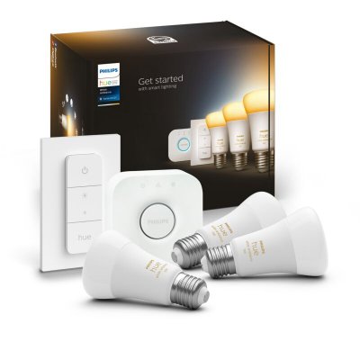 PHILIPS HUE Lumi&egrave;re connect&eacute;e Philips HWA 10.5W E27 x3 sw 