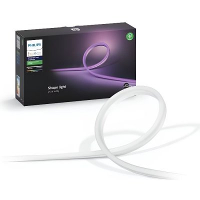PHILIPS HUE Lumi&egrave;re d'ambiance Outdoor Lightstrip - Color Amb - 5m 