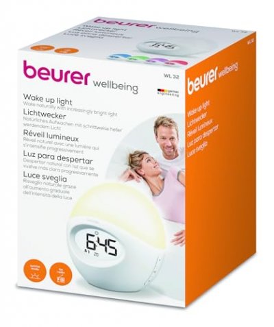 BEURER Lumi&egrave;re de r&eacute;veil  WL 32 10 x 10 x 19 cm 