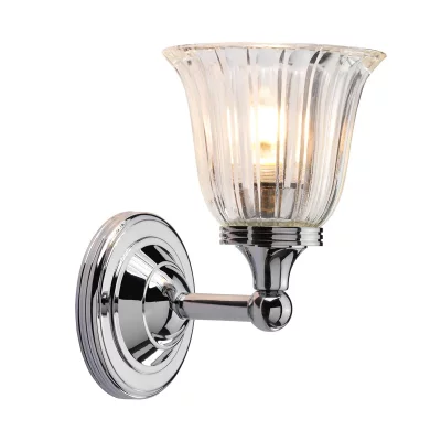 ELSTEAD LIGHTING Lumi&egrave;re murale Austen Chrome Poli 1xg9 h: 22 l: 16.5 b: 14 IP44 3000K