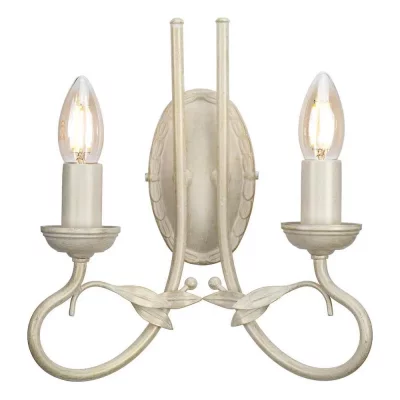ELSTEAD LIGHTING Lumi&egrave;re murale Olivia 2XE14 H: 27.5 L: 12.5 B: 25