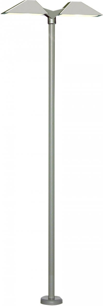 VIESSMANN Luminaire de Quai de Gare Double  6084 mod&egrave;le Fini H0 1 pc(s)