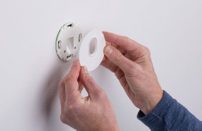 PAULMANN Luminaire encastr&eacute; mural rond - 1,7w - 2700k - blanc