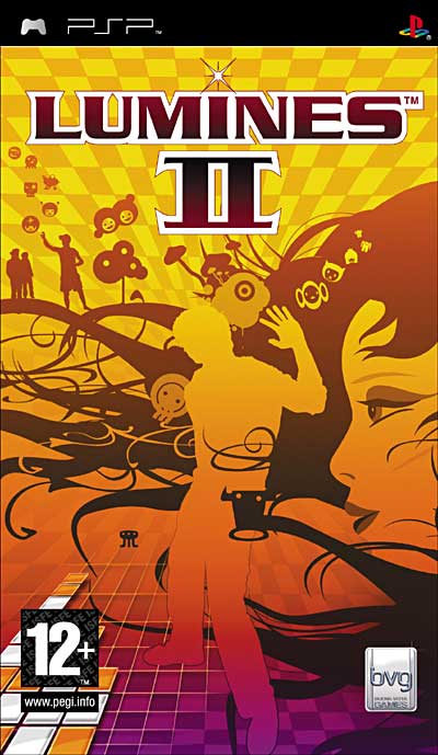 Lumines Puzzle Fusion Psp