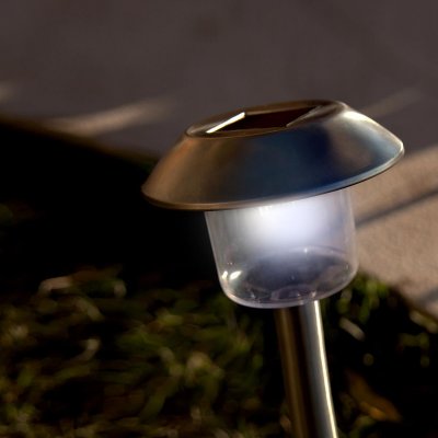 LUMISKY  - alesia Lot de 8 balises solaires - led blanc froid