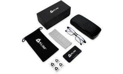 KLIM Lunette de protection  Protect Transparent pour ordinateur portable
