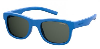 POLAROID Lunette De Soleil Rectangulaire  Kids Bleu - Xxs